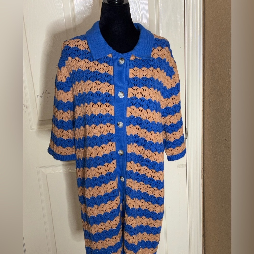Aaron & Amber Misty Knit Dress Large - Picture 4 of 12